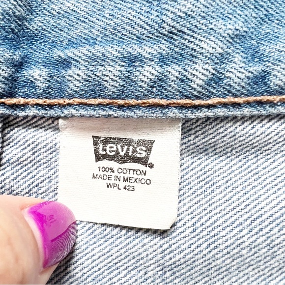 Vintage Levi's 501 Button Fly Shorts - Picture 2 of 7